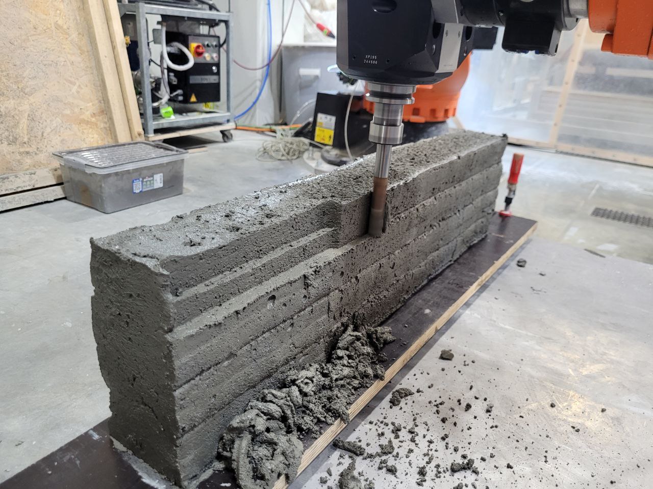 SPINOGY X30 Motorspindel fräst Beton