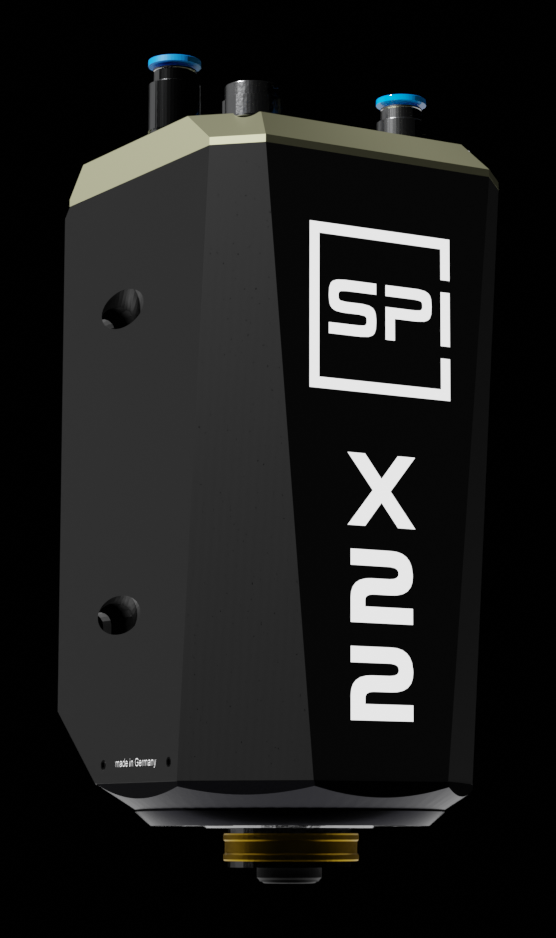 X22 spindle – front view