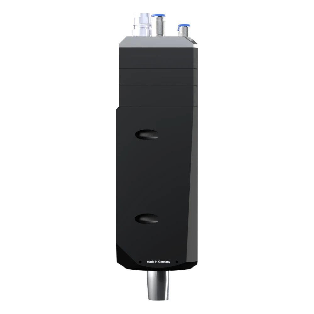 SPINOGY motor spindle X11-F-DTC, front view with type designation