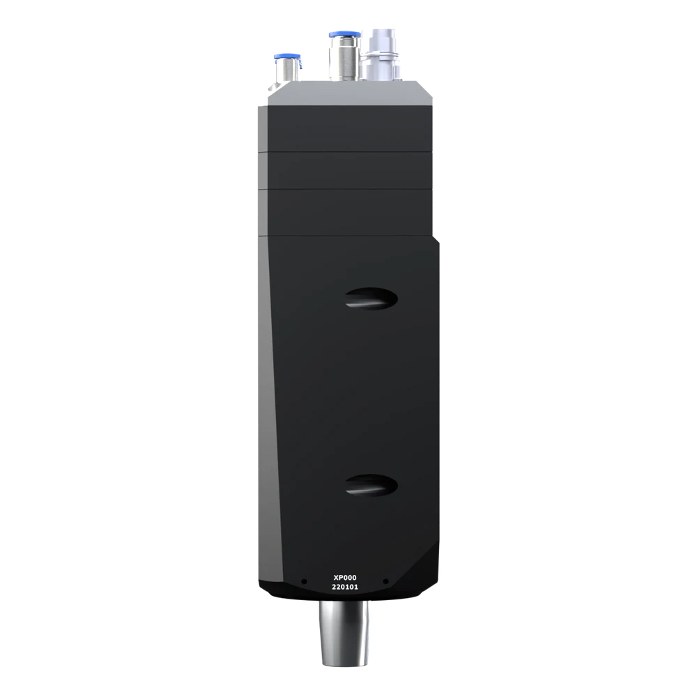 SPINOGY motor spindle X11-F-DTC, front view with type designation