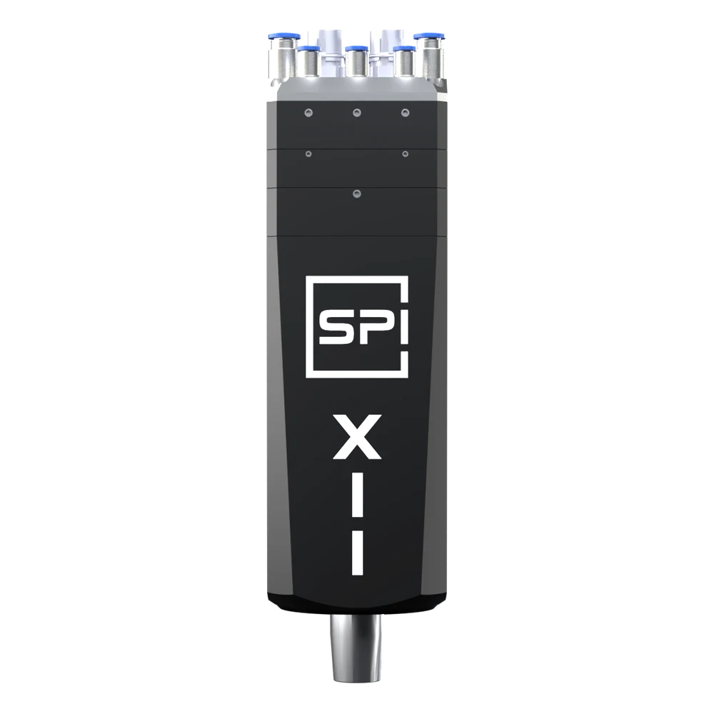 SPINOGY motor spindle X11-F-DTC, front view with type designation