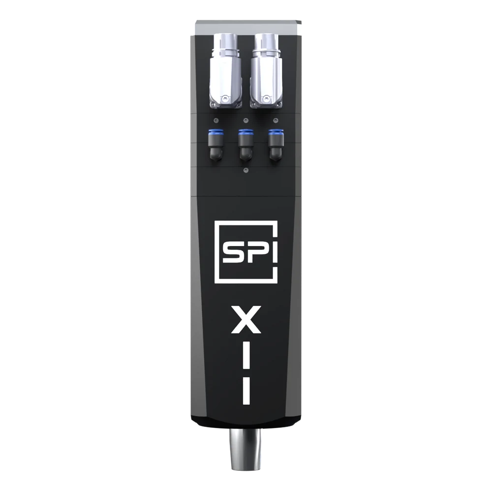 SPINOGY motor spindle X11-L-DTC, front view with type designation