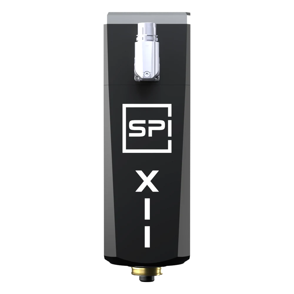 SPINOGY motor spindle X11-L-HSKC25, front view with type designation