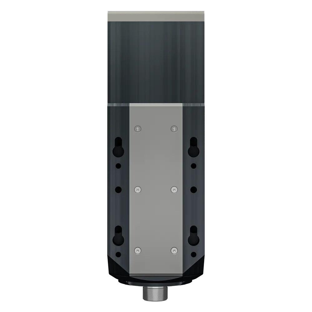 SPINOGY motor spindle, Rückansicht mit Montageplatte