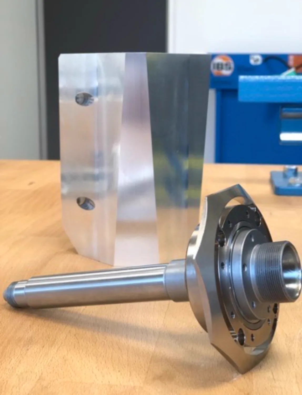 Die ersten Prototypenteile der SPINOGY Spindel entstanden im Jahr 2021.